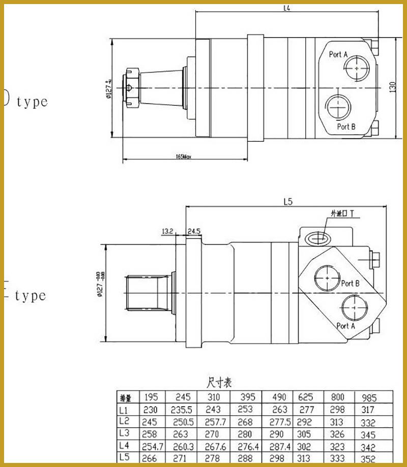 Hydraulic Wheel Motor Eaton Charlynn (6K 6000) 113 Series 195cc