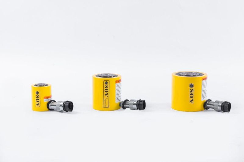 Single Acting Spring Return Thin Hydraulic Jacks for Use in Tight Spaces