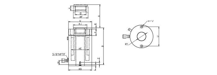 High Quality Single Acting Low Height Hydraulic Cylinders