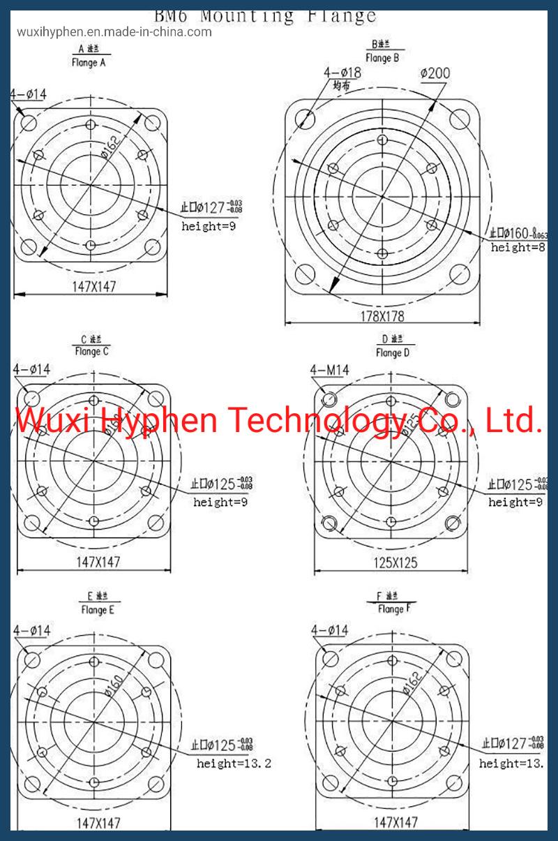 Orbital Hydraulic Motor for Construction Machinery (BM6 series)