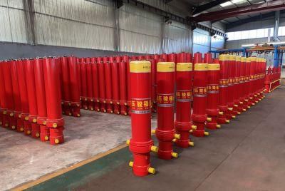 Full Set Hyva Type Telescopic Hydraulic Cylinder for Vehicle