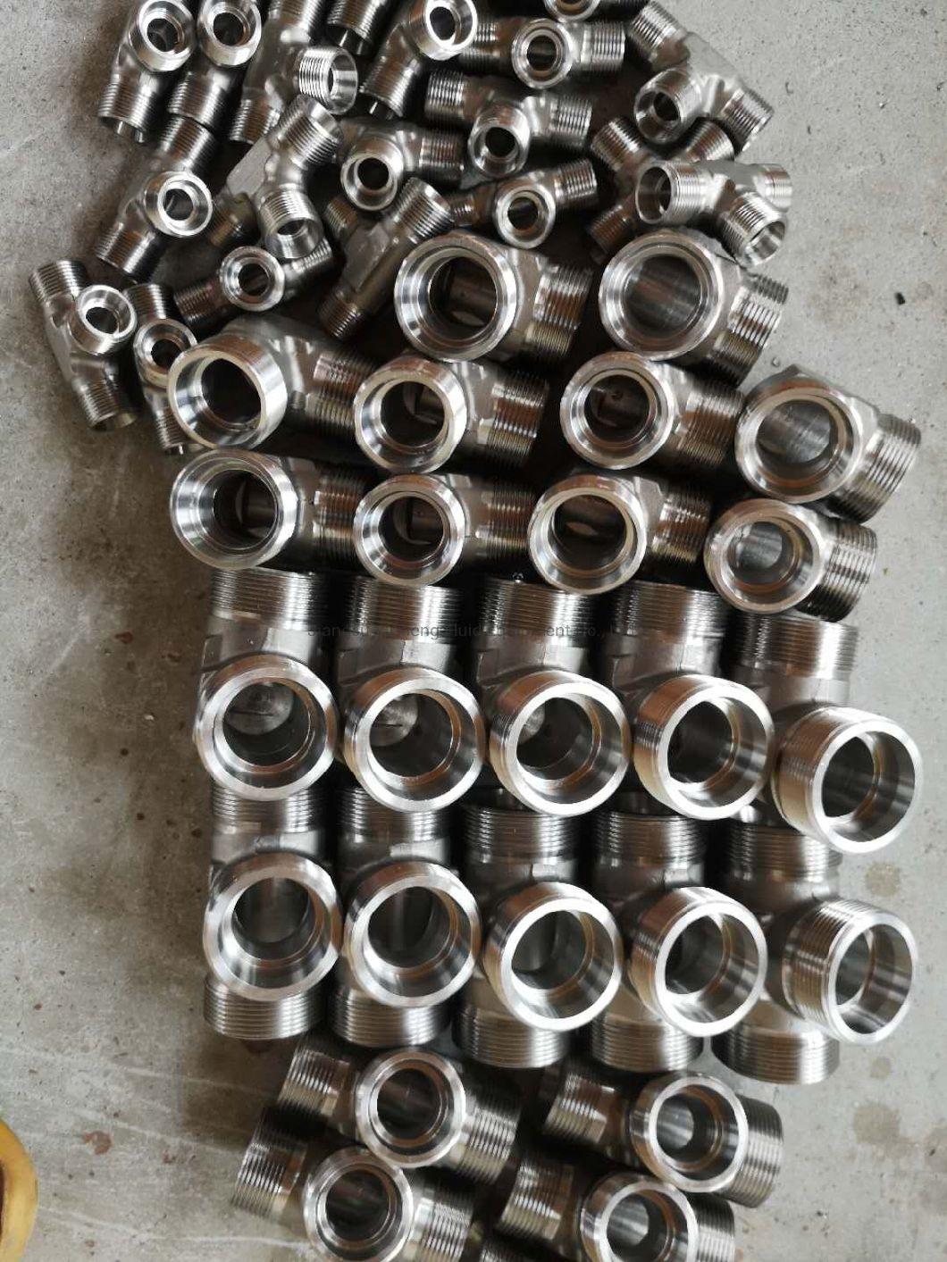 DIN2353 Stainless Steel 6L-42L Single Ferrule Union Hydraulic Fittings