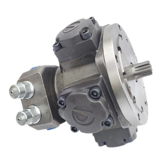 Italy Intermot Five Star Low Speed High Torque Radial Piston Hydraulic Motor R8c3000 H6a1d90/Iac3000 for Anchor, Winch and Injection Molding Machine.