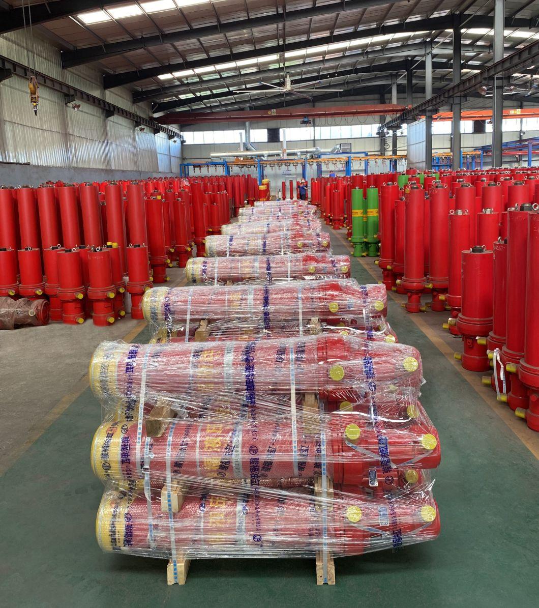 Hyva Kind Multistage Hydraulic Telescopic Cylinder for Dumper