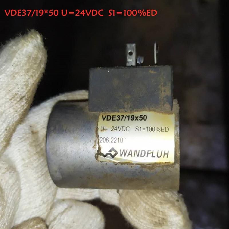 Coil VDE37 19*50 Wds45 Wandfluh S1 Wgs45 24VDC 40