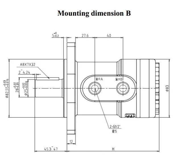 Original Eaton Orbit Motor From China Jining Eaton Factory