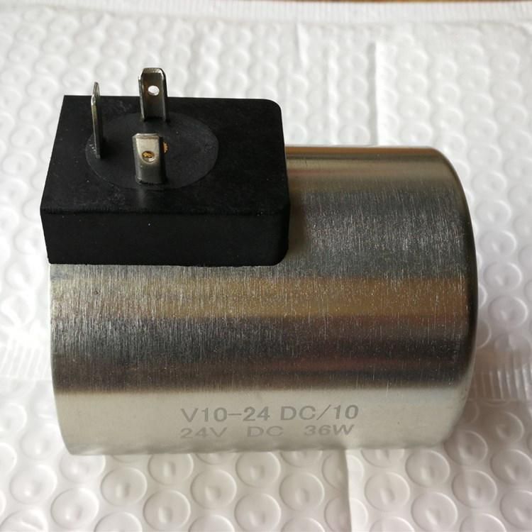 Zhonglian Pump Car Solenoid Valve Coil Cae-24DC/10 24VDC 28DC/10 28V Iron Caze-12