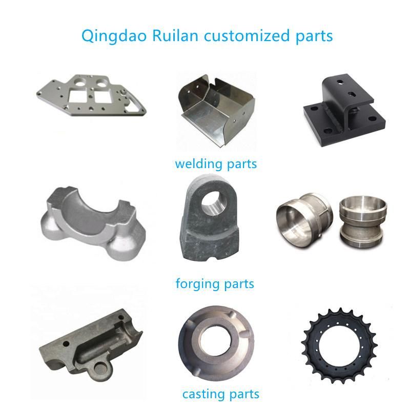 Qingdao Ruilan Construction Machinery Parts Hydraulic Cylinder Assembly Hydraulic Boom Cylinder Assy