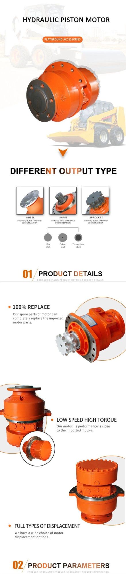 MCR05 Rexroth Hydraulic Motor for Sales