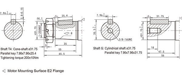 Eaton Char Lynn Hydraulic Motor 105-1007-006 / 105-1007