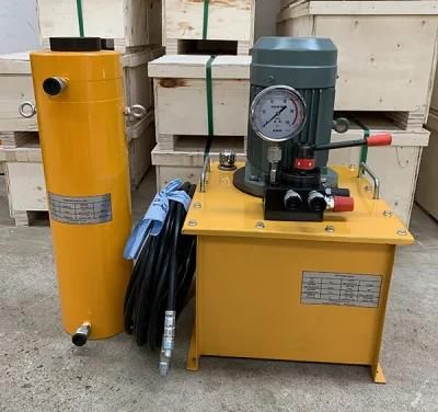 new type 75 ton electric jack hydraulic press cylinder