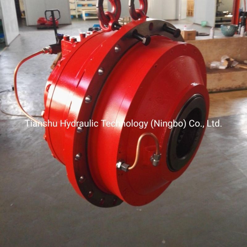 Tianshu Produce Rexroth Type Hagglunds Radial Piston Hydraulic Motor Ca70+Ca50 for Injection Moulding Machine.