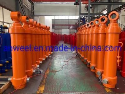 Sanitation Vehicle Telescopic Hydraulic Oil Cylinders for Garbagetruck