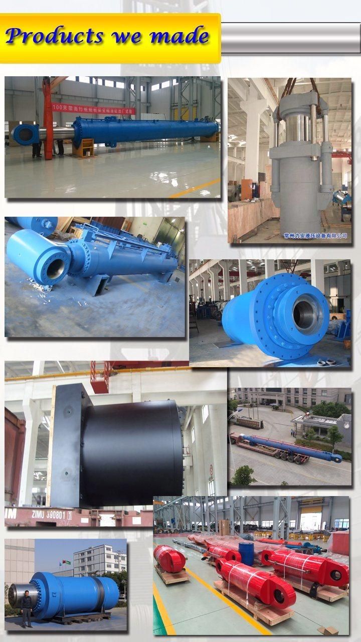 9000mm Stroke 25MPa Hydraulic Drawbench Cylinder