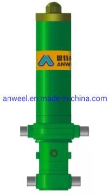 Standard Anweel Brand Telescopic Hydraulic Cylinder for Dumper Truck