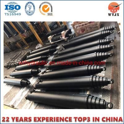 Singe Acting Parker Type Telescopic Hydraulic Cylinder for Tipper Truck/Trailer