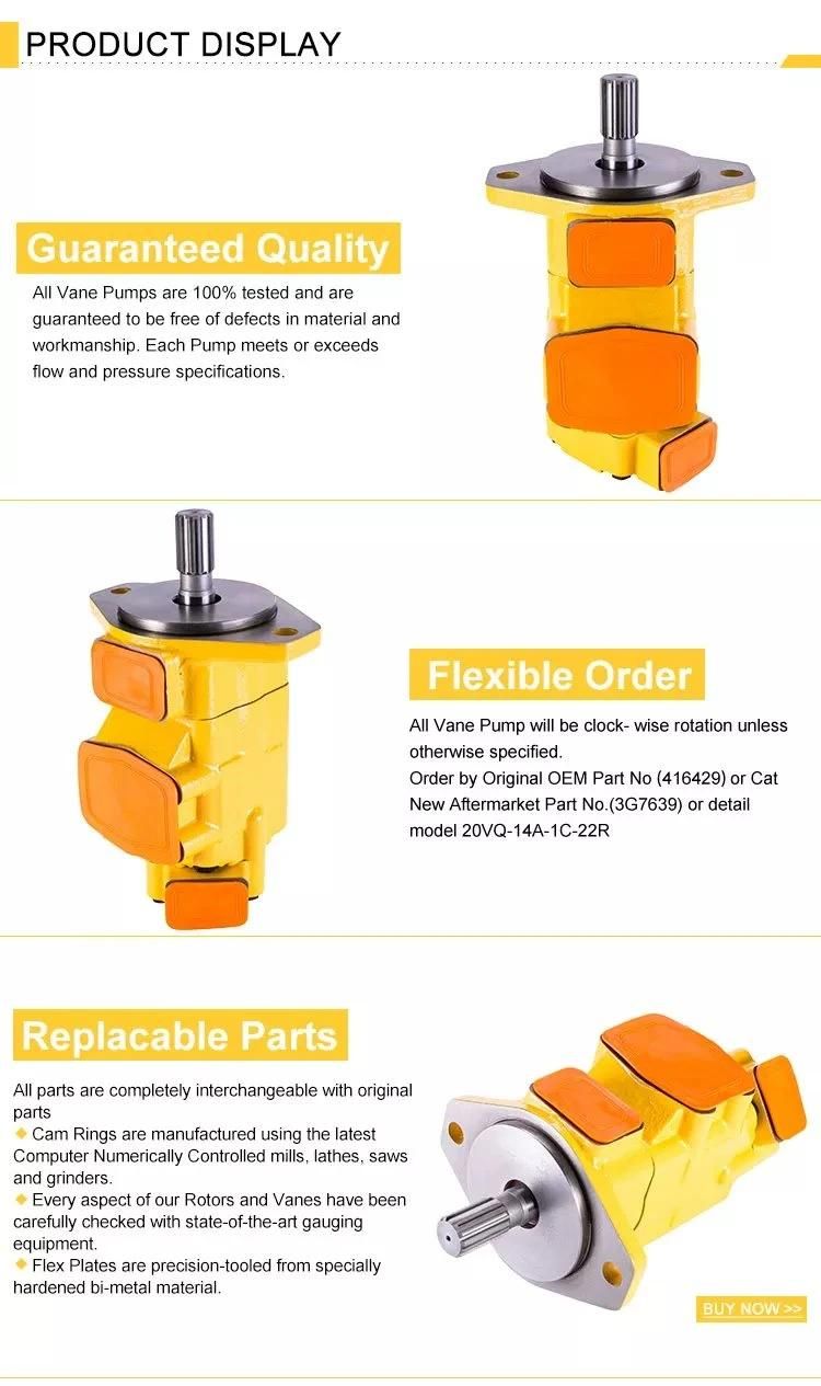 17.2MPa Same Two Stage Hydraulic Vane Pump 4525V for Vickers