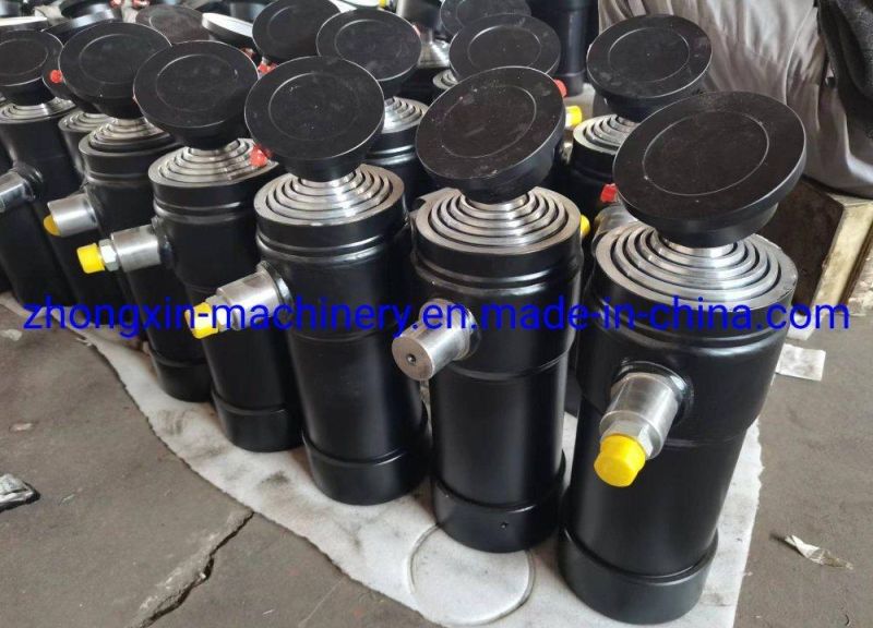 Multistage Telescopic Hydraulic Cylinder for Side Tipper