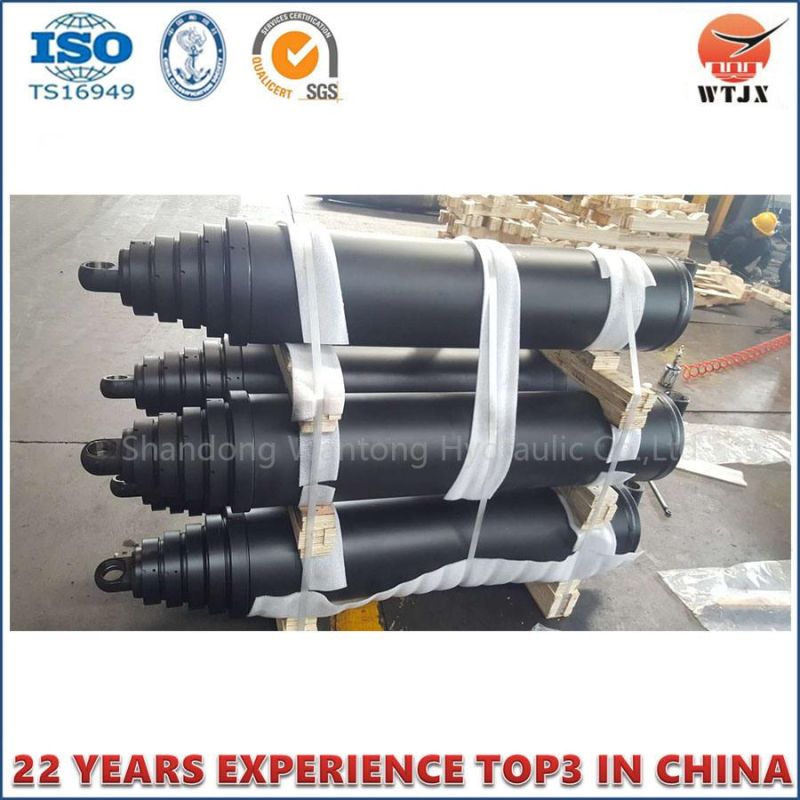 High Quality Parker Type Telescopic Hydraulic Cylinder for Dump Trailer on Sale