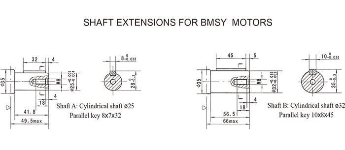 Low Speed High Power BMS Orbital Hydraulics Motor