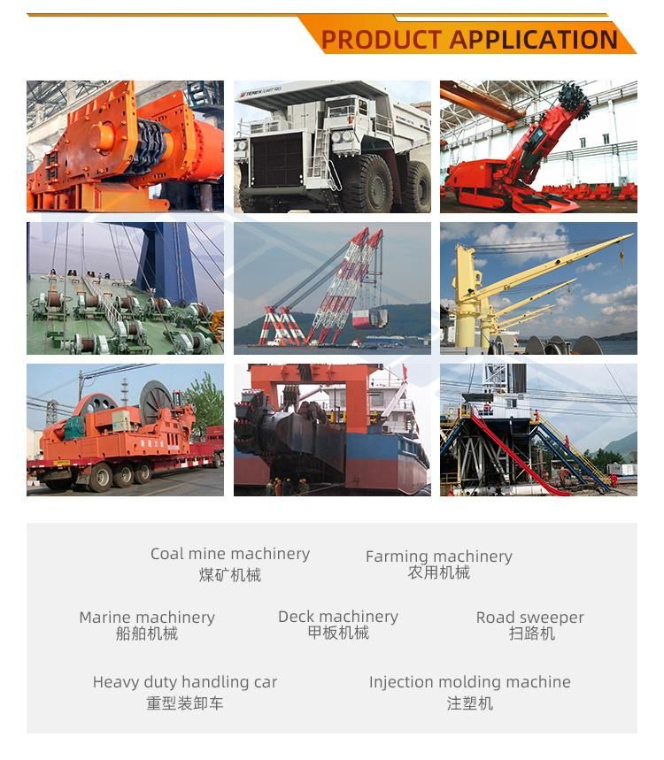 Tianshu Hydraulic Motor ODM with Low Speed Durable Radial Piston Hagglunds for Marine Machinery