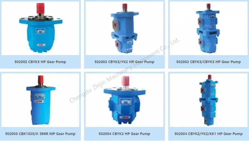 Hydraulic Multiple Directional Control Valve Hydraulic Gear Pump Hydraulic Cylinder