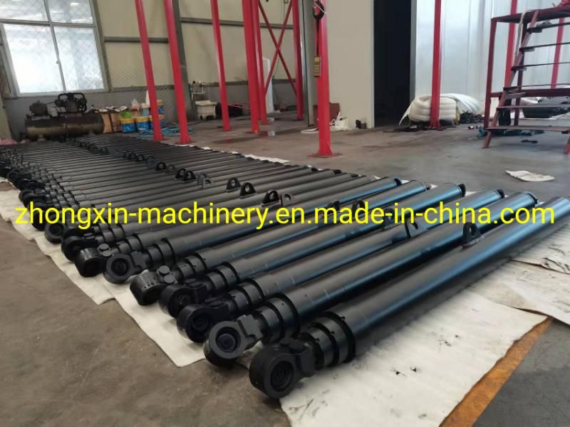 Multistage Telescopic Hydraulic Cylinder Used for Garbage Compactor