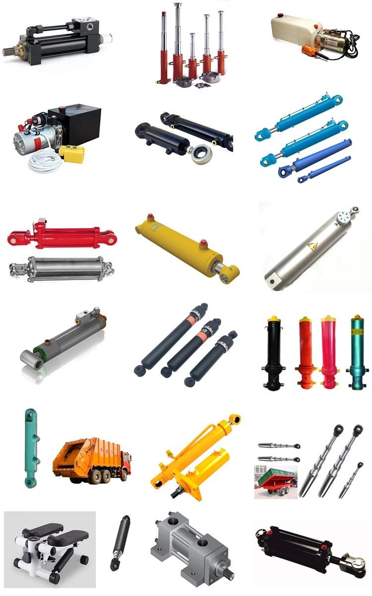 Standard Heavy Duty Pivot Mountings Welded Hydraulic Cylinder for Construction Machinery