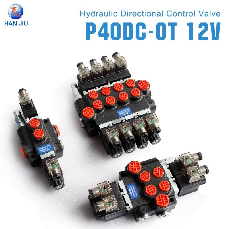 Solenoid Operated Hydraulic Directional Valve 12V Valve