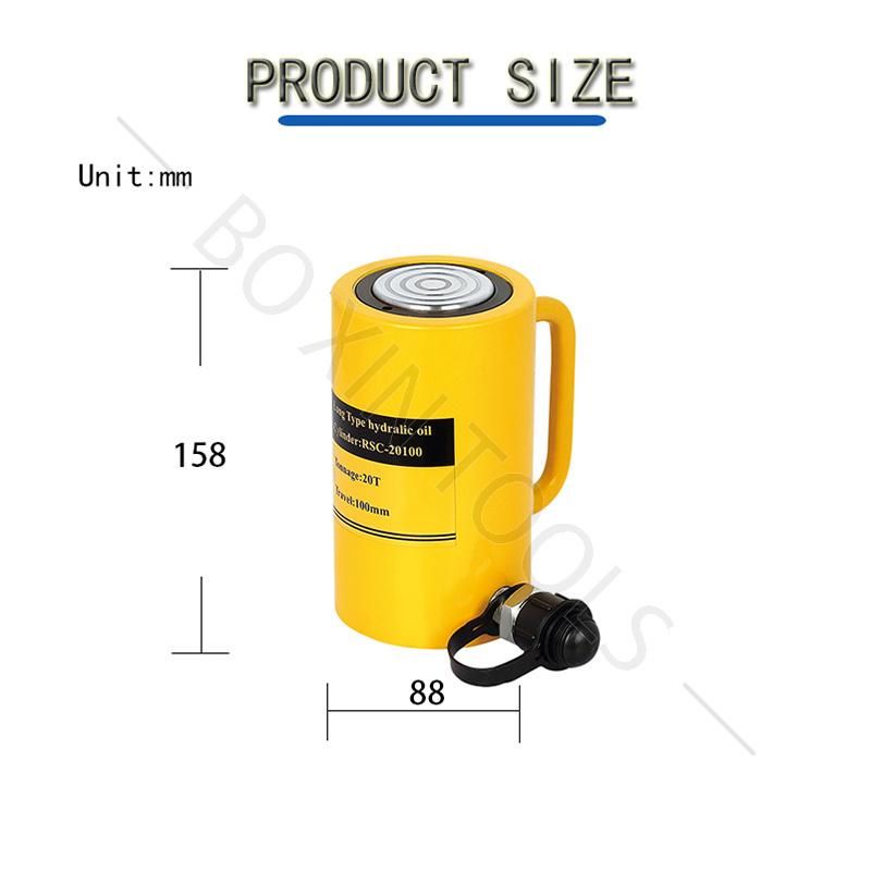 20 Ton 100mm Long Stroke Hydraulic Cylinder Jack (RSC-20100)