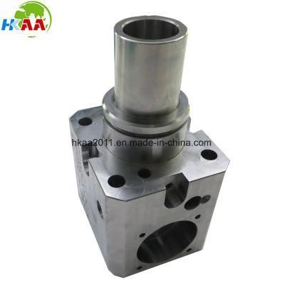 Customized Manifold Block, Steel Hydraulic Control Valve Block