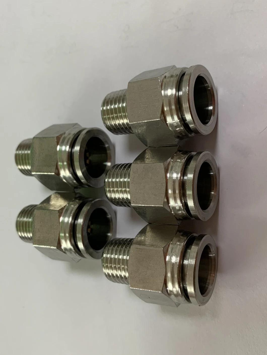 SS316 Nl Ns Retaining Nuts Rl RS Cutting Rings Tube Fittings