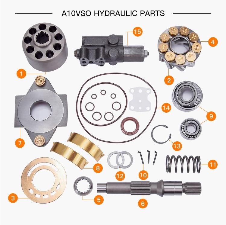 A10vso18 Hydraulic Pump Parts with Rexroth Spare Repair Kits