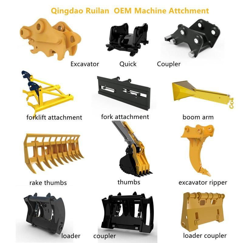 Qingdao Ruilan Customized Bearing Double Action Hydraulic Cylinder for Tractor, Loader, Agriculture Machine