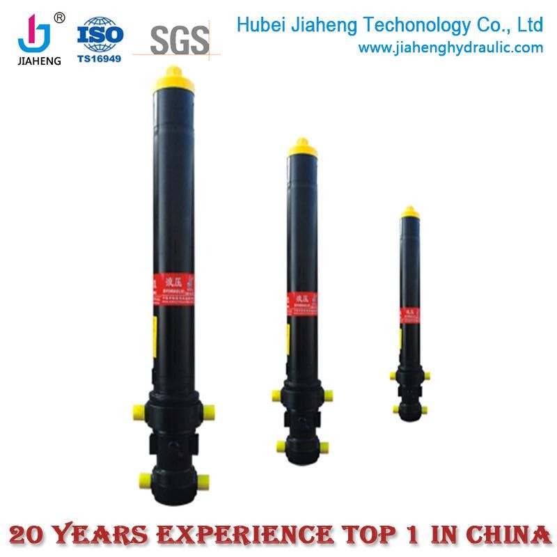 Jiaheng Brand Custom Telescopic  Dump Truck Front End Hydraulic Oil Cylinder for Road  roller