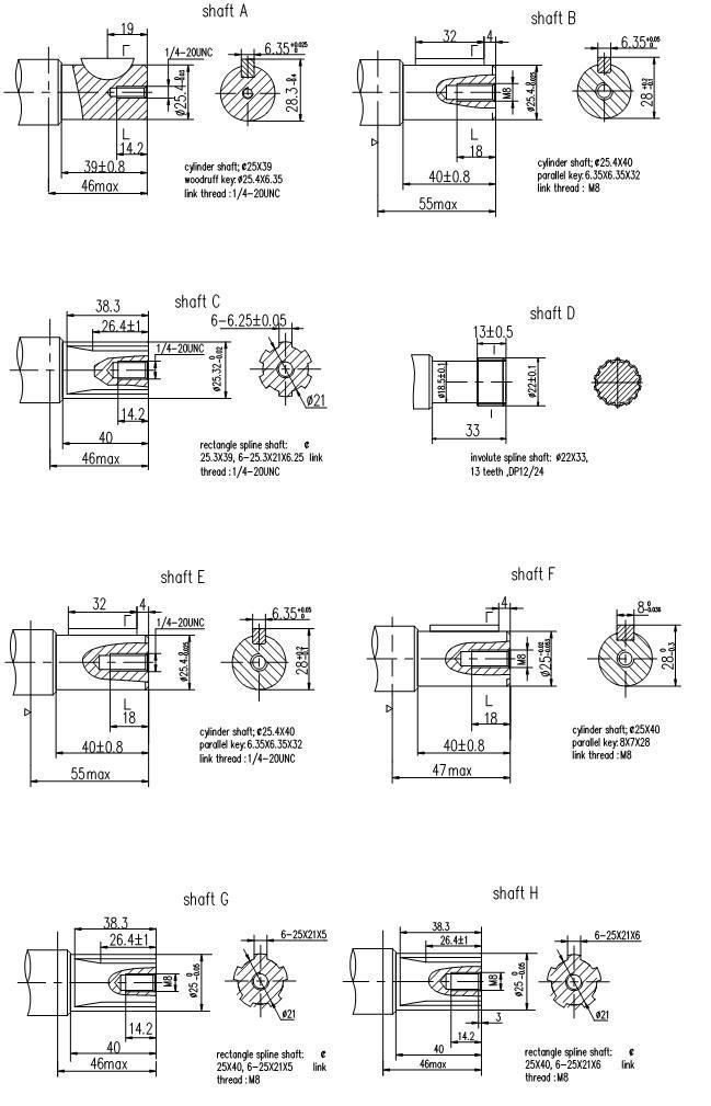 Hydraulic Motor Bm2w-125 Wheel Motor