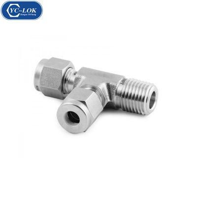 Yc-Mrt Stainless Steel Male Run Tee Tube Fittings