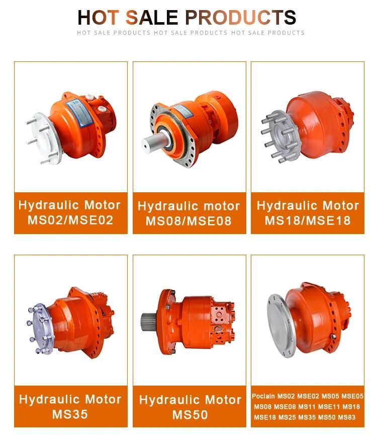 Poclain Ms83 Hydraulic Motor for Sale