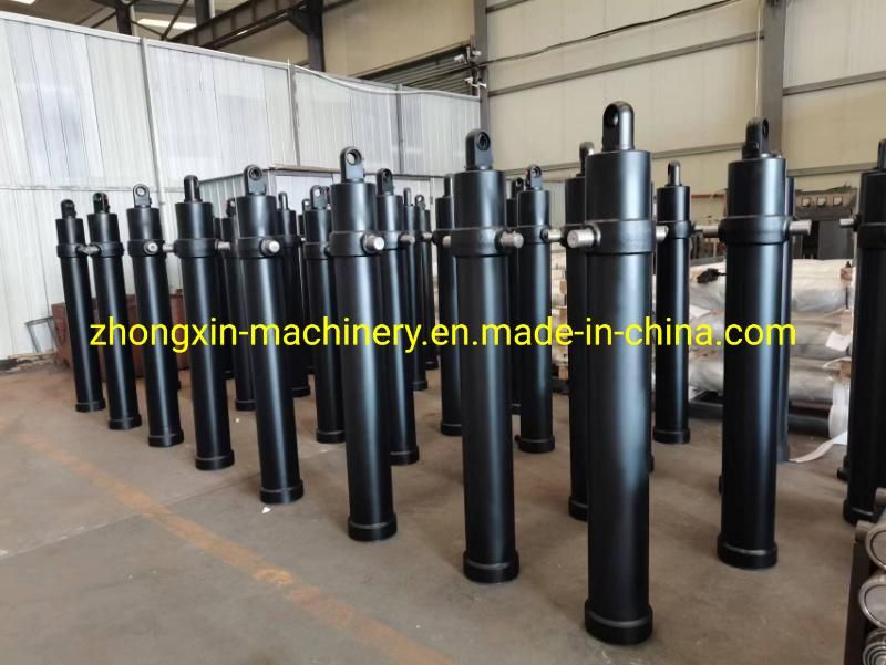 Hyva Type Front-End Telescopic Hydraulic Cylinder for Dump Truck