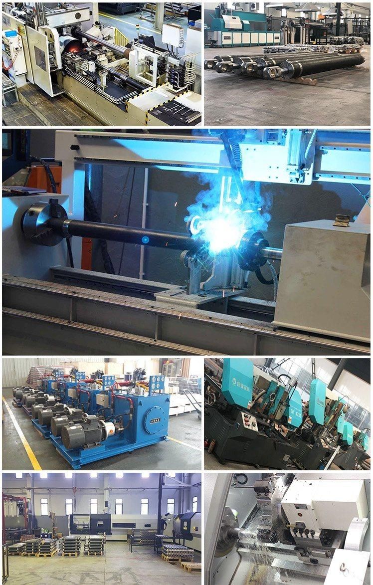 1000 T High Tonnage Double or Single-Action Hydraulic Jack Cylinder Metal Processing Application