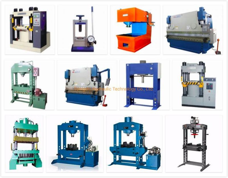 Hydraulic Press Machines Use Large Bore Hydraulic Shop Cylinder