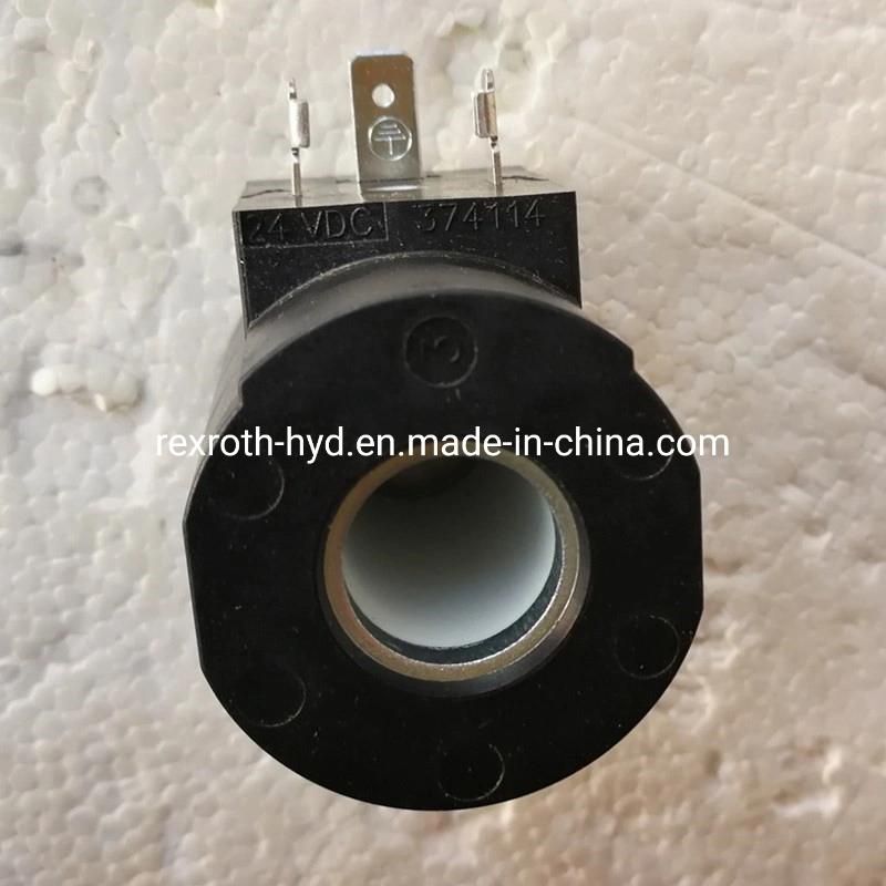 Rexroth Hydraulic Vale Coil R901080794 24VDC 37114 Electromagnet 4we6j70 Zhonglian Solenoid Valve