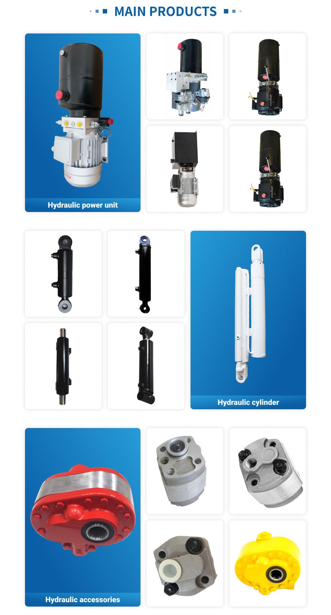 Hydraulic Power Unit of Anti-Collision Buffer Vehicle