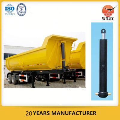 Truck Loader Long Stroke Single Acting Hydraulic Cylinder