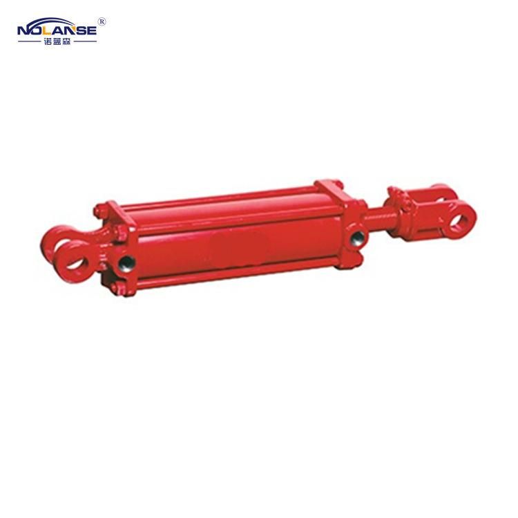 Power Hydrolic Cylinder Parts Chromed Welded Engineering Machines Single Stage Long Stroke Hydraulic Press Cylinder Factory Price