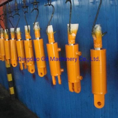 Farm Tractor Loader Clevis Piston Hydraulic Cylinder