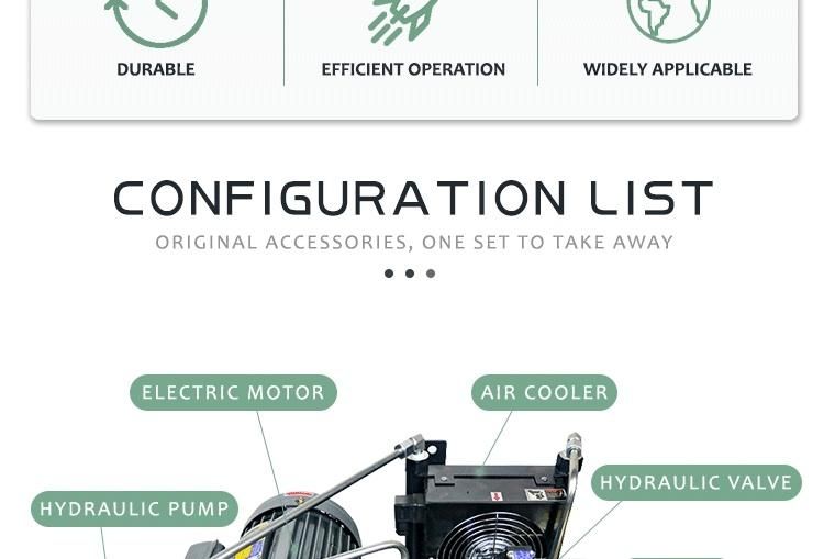 Hydraulic System for Agricultural Machinery Hydraulic Power Pack