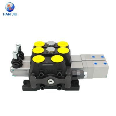 Earth Moving Machinery Control Valve Dcv60 Pneumatic