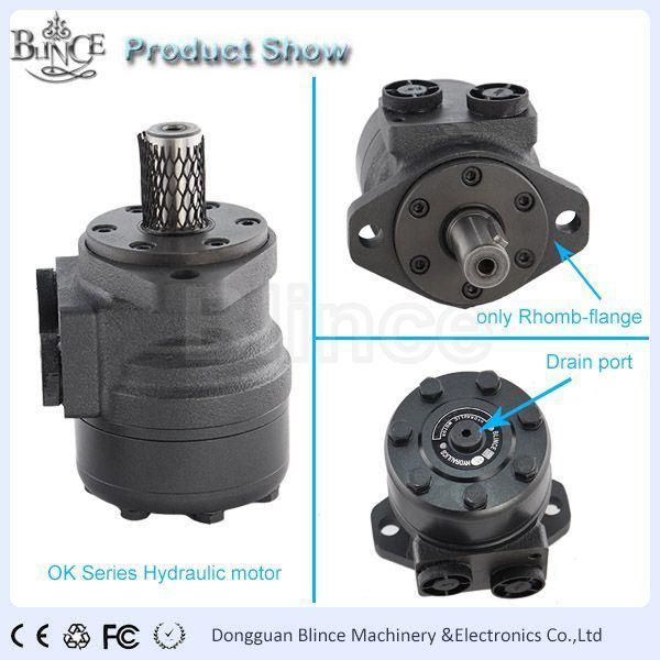 Blince Small Size Ok Series Hydraulic Motor Repalece Danfoss Size