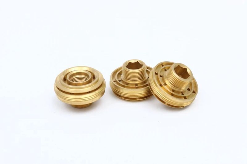 Manufacturer OEM Custom Brass CNC Turning Drawing Parts Screw